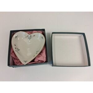 Lenox Heart Shaped Trinket Dish Rose Manor
